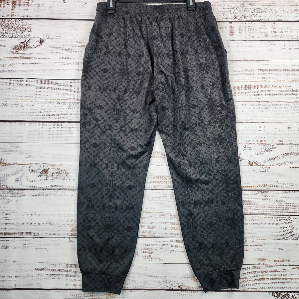 Vuori Performance Jogger Womens Large L Charcoal Shibori Gray Patterned VW303 - Picture 2 of 6